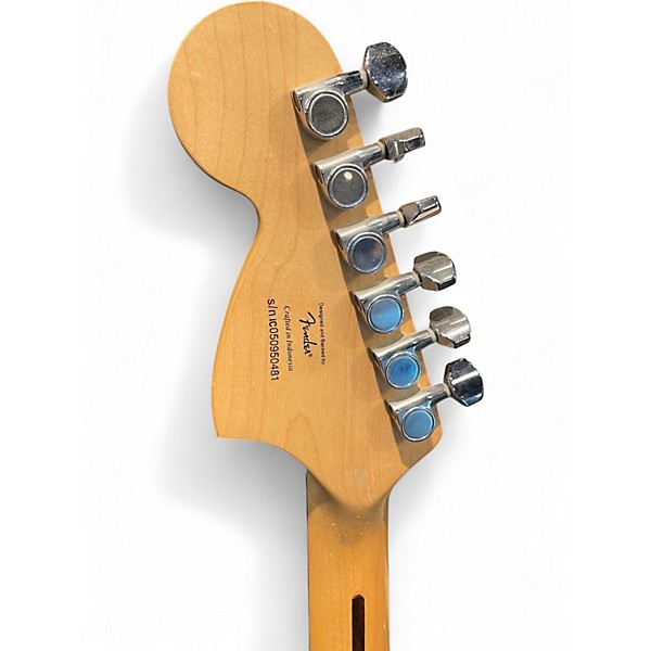 Used Squier Stratocaster HSS Black Solid Body Electric Guitar