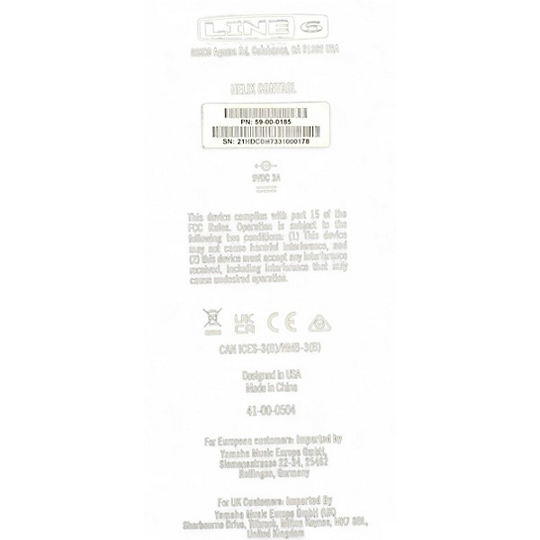 Used Line 6 Helix Effect Processor