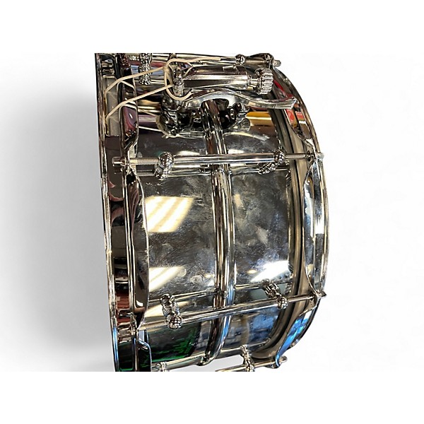 Used Ludwig 14X10 Supralite Snare GREY Drum