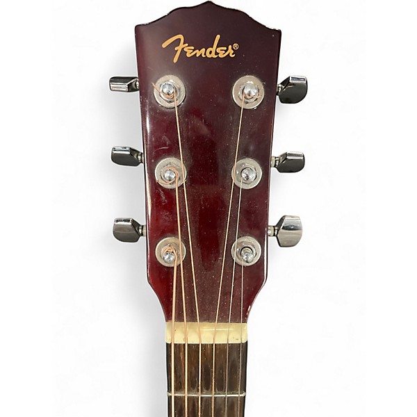 Used Fender FA135CE Concert Natural Acoustic Electric Guitar