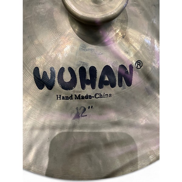 Used Wuhan Cymbals & Gongs 12in 12IN MADE IN CHINA  Cymbal