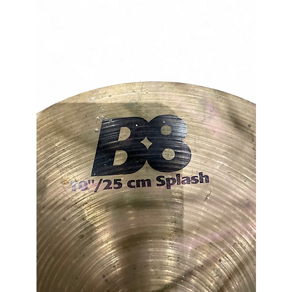 Used SABIAN 10in B8 Splash Cymbal