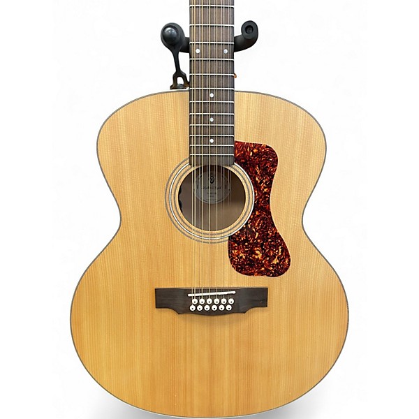 Used Guild F-2512E Natural 12 String Acoustic Electric Guitar