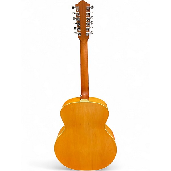 Used Guild F-2512E Natural 12 String Acoustic Electric Guitar