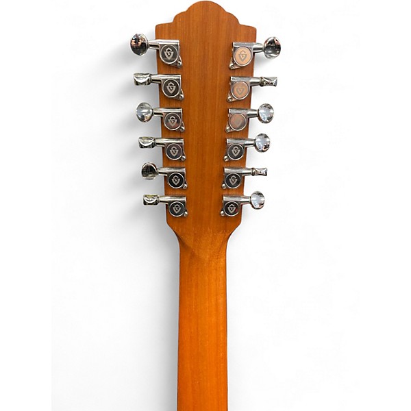Used Guild F-2512E Natural 12 String Acoustic Electric Guitar