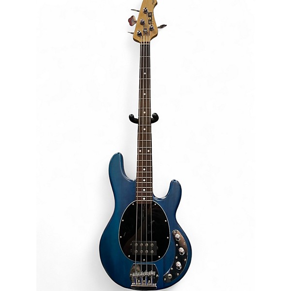 Used Sterling by Music Man Sub 4 Ocean Blue Electric Bass Guitar