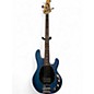 Used Sterling by Music Man Sub 4 Ocean Blue Electric Bass Guitar