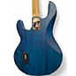 Used Sterling by Music Man Sub 4 Ocean Blue Electric Bass Guitar
