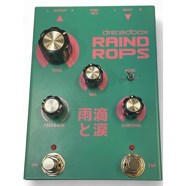Used Dreadbox RAINDROPS Effect Pedal