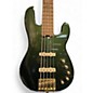 Used Charvel Pro Mod San Dimas JJ V Lambo Green Metallic Electric Bass Guitar