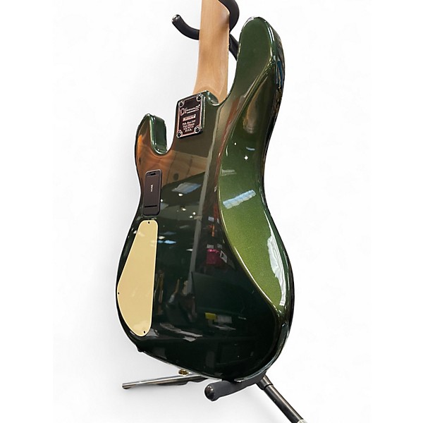 Used Charvel Pro Mod San Dimas JJ V Lambo Green Metallic Electric Bass Guitar