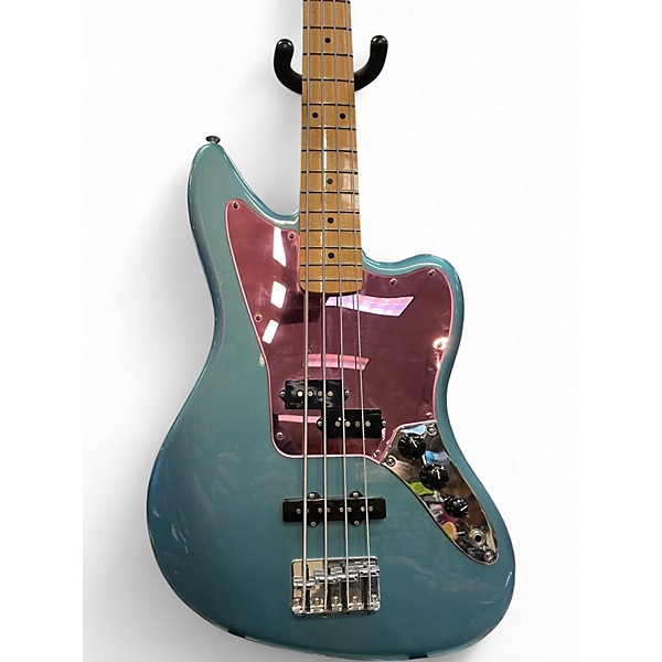 Used Fender Jaguar Bass Tidepool Electric Bass Guitar