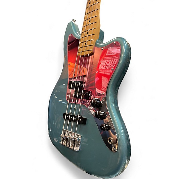 Used Fender Jaguar Bass Tidepool Electric Bass Guitar
