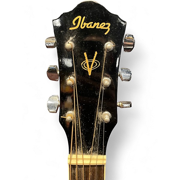 Used Ibanez V70CE Black Acoustic Electric Guitar