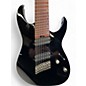 Used Ibanez RGMS8 Black Solid Body Electric Guitar