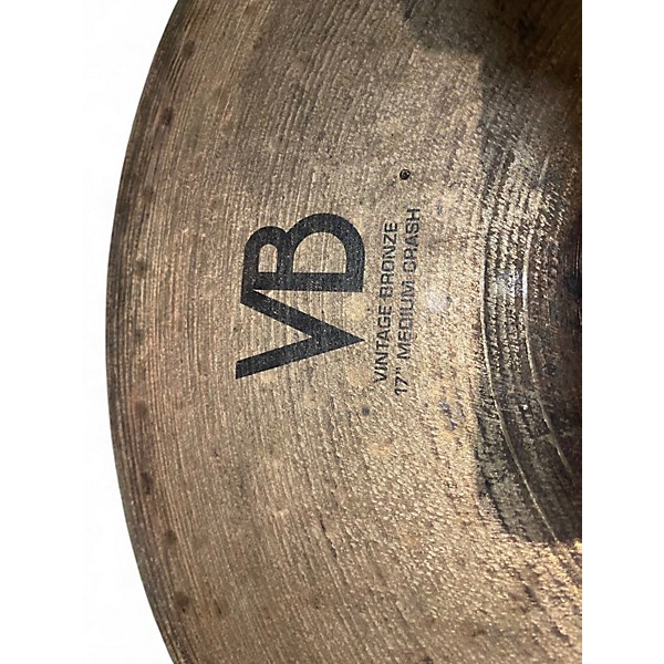 Used Stagg 17in Vintage Bronze Medium Ride Cymbal