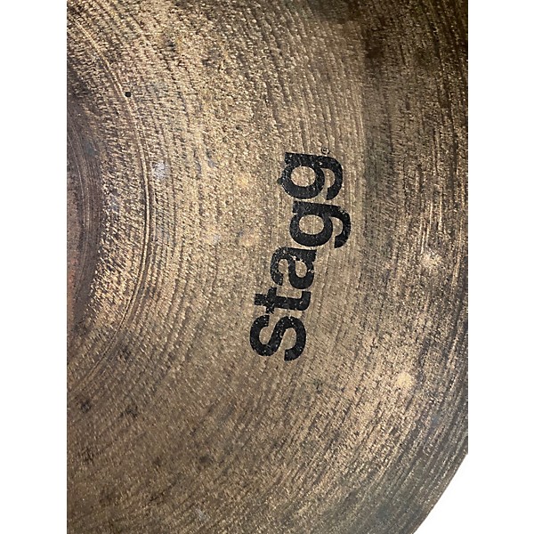 Used Stagg 17in Vintage Bronze Medium Ride Cymbal