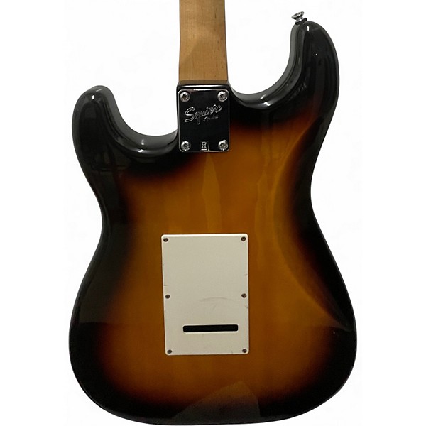Used Squier stratocaster 2 Tone Sunburst Solid Body Electric Guitar