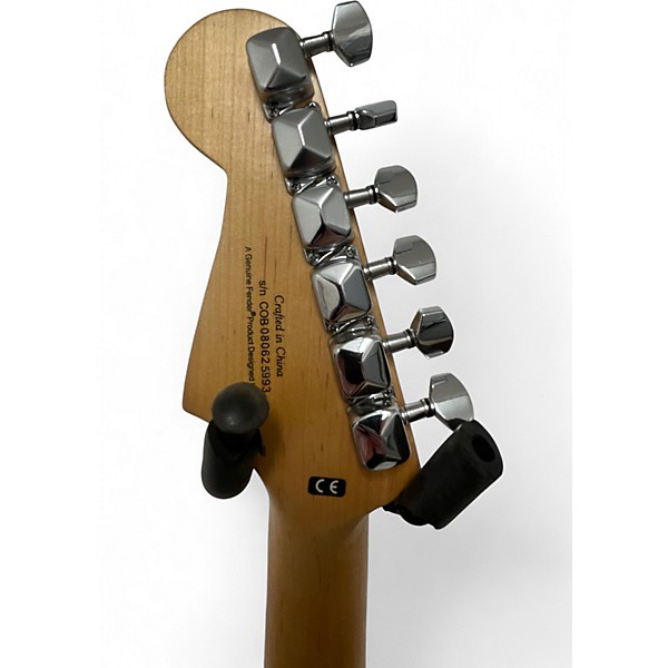 Used Squier stratocaster 2 Tone Sunburst Solid Body Electric Guitar