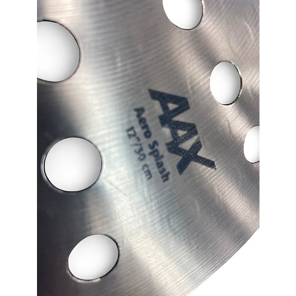 Used SABIAN 12in AAX AERO SPLASH Cymbal