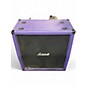 Used Marshall MG412A LIMITED EDITION PURPLE 120W 4x12 Angled Guitar Cabinet thumbnail