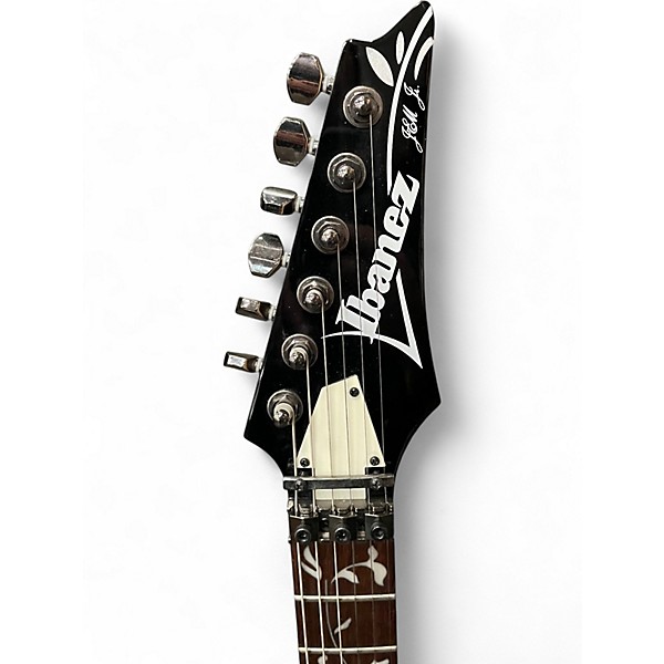 Used Ibanez JEMJR Black Solid Body Electric Guitar