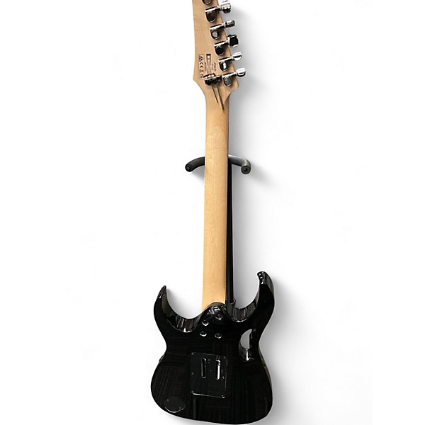 Used Ibanez JEMJR Black Solid Body Electric Guitar