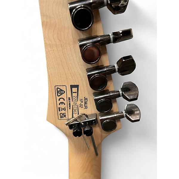 Used Ibanez JEMJR Black Solid Body Electric Guitar