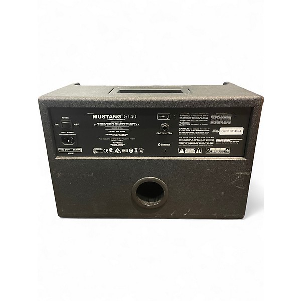 Used Fender Mustang GT 40 40W 2X6.5 Guitar Combo Amp