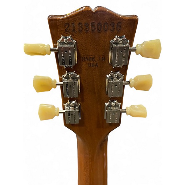 Used 2020s Gibson 50s Les Paul Standard P90 Gold Solid Body Electric Guitar