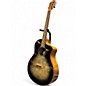 Used Washburn Vite S9V Bella Tono Studio Gloss Charcoal Burst Acoustic Electric Guitar thumbnail
