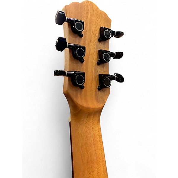 Used Washburn Vite S9V Bella Tono Studio Gloss Charcoal Burst Acoustic Electric Guitar