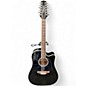 Used Takamine GD38CE Black 12 String Acoustic Electric Guitar thumbnail