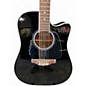 Used Takamine GD38CE Black 12 String Acoustic Electric Guitar