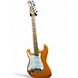 Used Fender Player Stratocaster Left Handed Capri Orange Solid Body Electric Guitar thumbnail