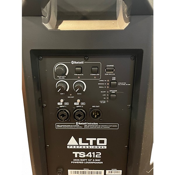 Used Alto TS412 Powered Speaker