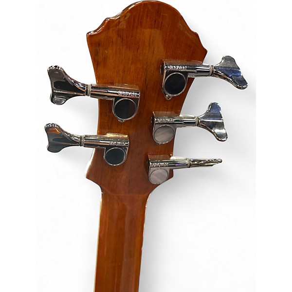 Used 2020s Michael Kelly MKDF5FL Dragonfly 5 String Amber Acoustic Bass Guitar