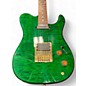 Used Peavey Cropper Classic Flametop Emerald Green Solid Body Electric Guitar