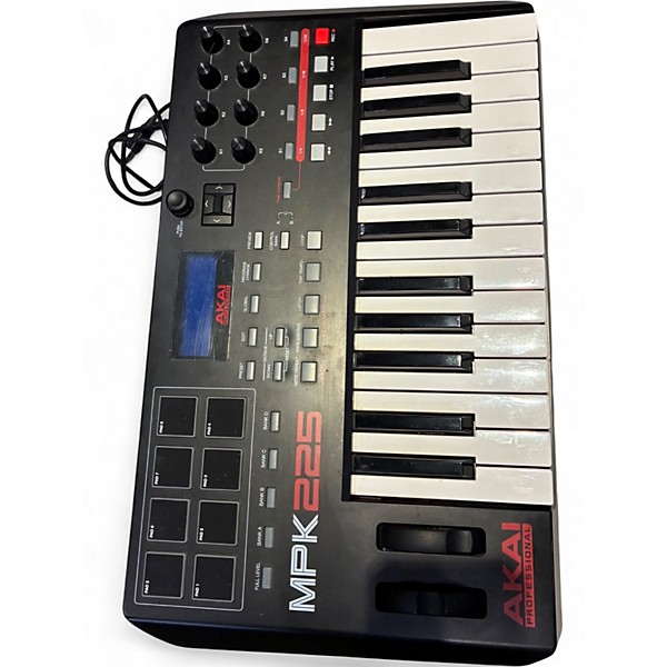 Used Akai Professional MPK225 25-Key MIDI Controller