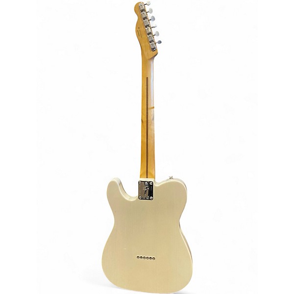 Used Fender Gold Foil Telecaster White Blonde Solid Body Electric Guitar