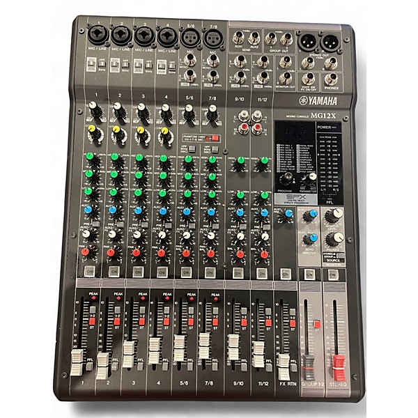 Used Yamaha mg12x Unpowered Mixer