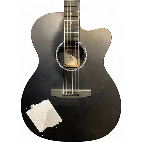 Used Martin 000CX1E Black Acoustic Guitar