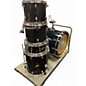 Used Ludwig 5 Piece Accent CS CUSTOM Black Drum Kit