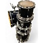 Used Ludwig 5 Piece Accent CS CUSTOM Black Drum Kit