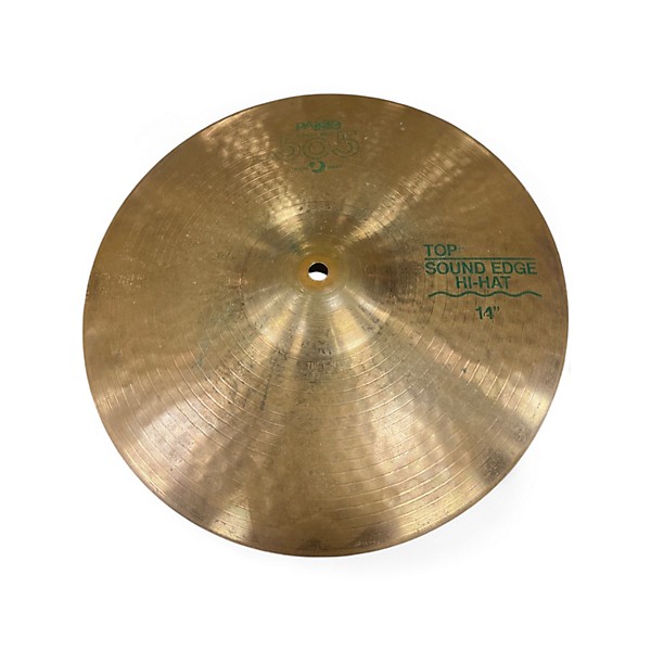 Used Paiste 14in 505 Sound Edge Cymbal