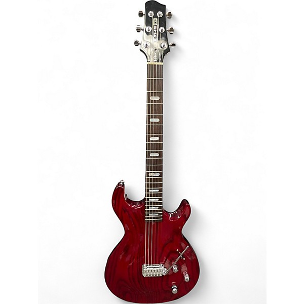 Used Line 6 Variax 700 Translucent Red Solid Body Electric Guitar