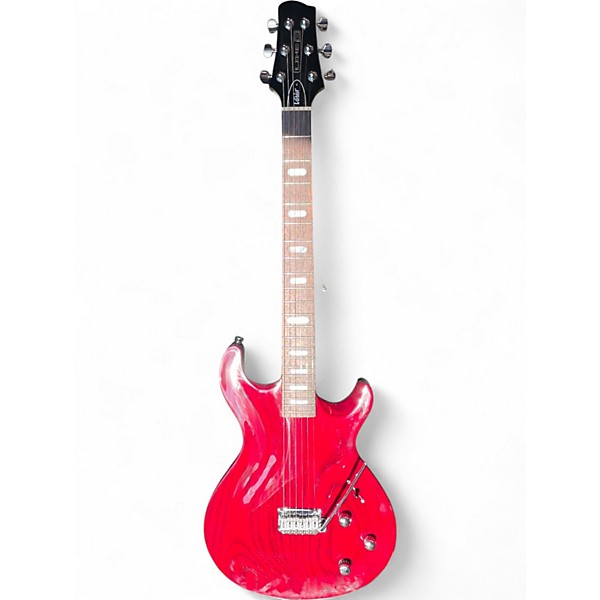 Used Line 6 Variax 700 Translucent Red Solid Body Electric Guitar