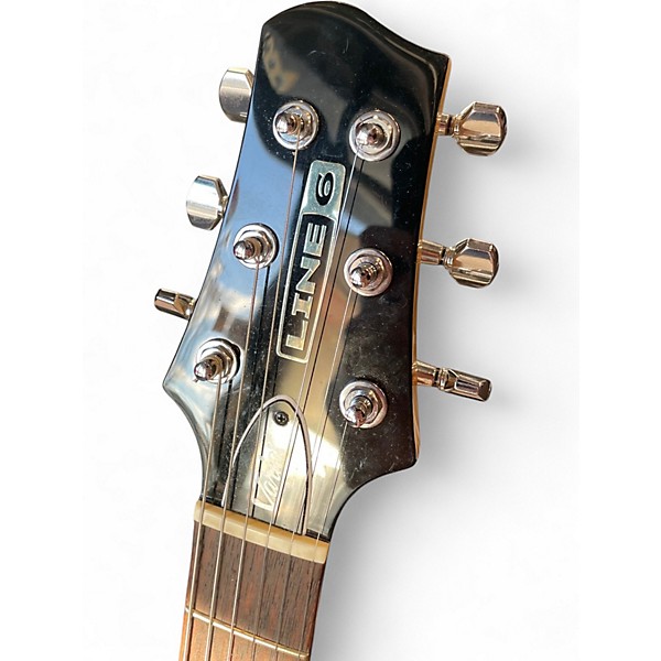 Used Line 6 Variax 700 Translucent Red Solid Body Electric Guitar