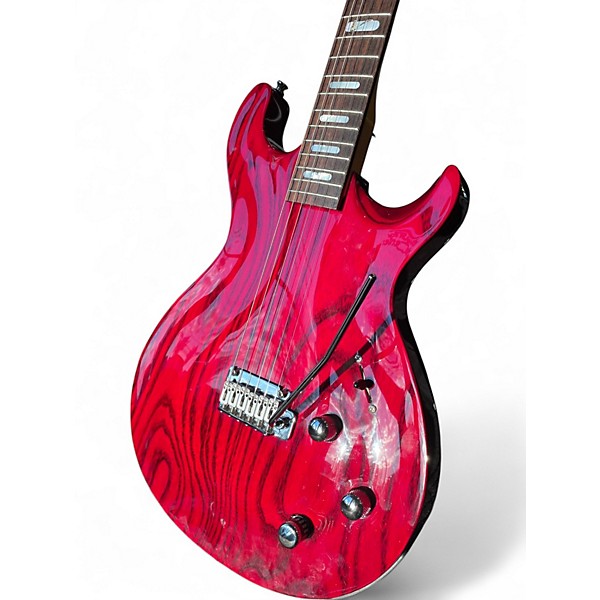 Used Line 6 Variax 700 Translucent Red Solid Body Electric Guitar