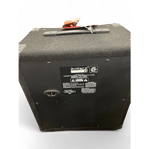 Used Fender Rumble 15 15W 1X8 Bass Combo Amp